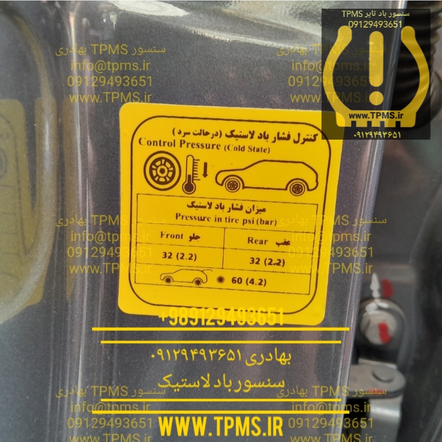 BAC X3 tire pressure 