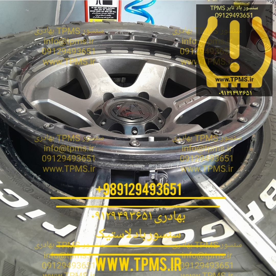 KMC T9 TPMS نصب