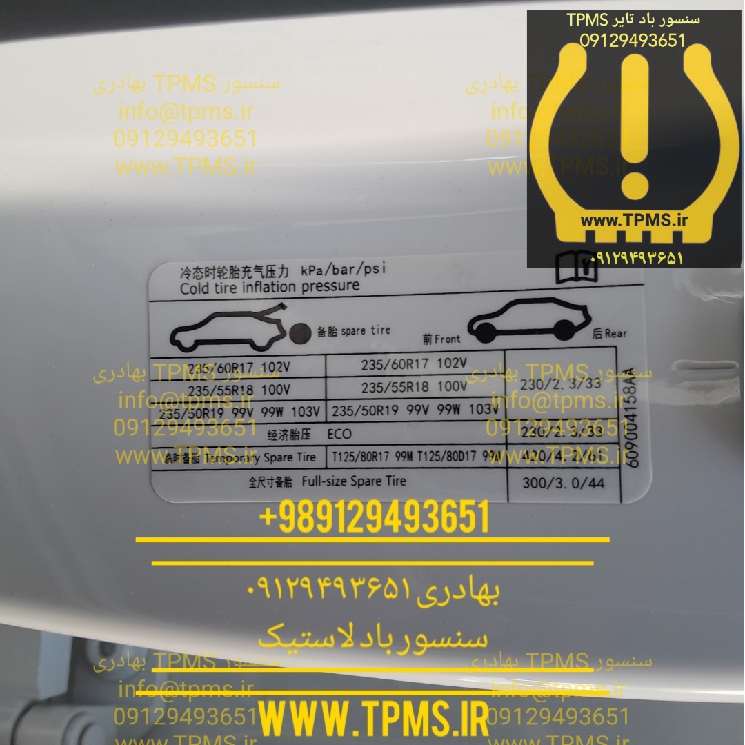 تنظیم باد لاستیک لوکانو L7