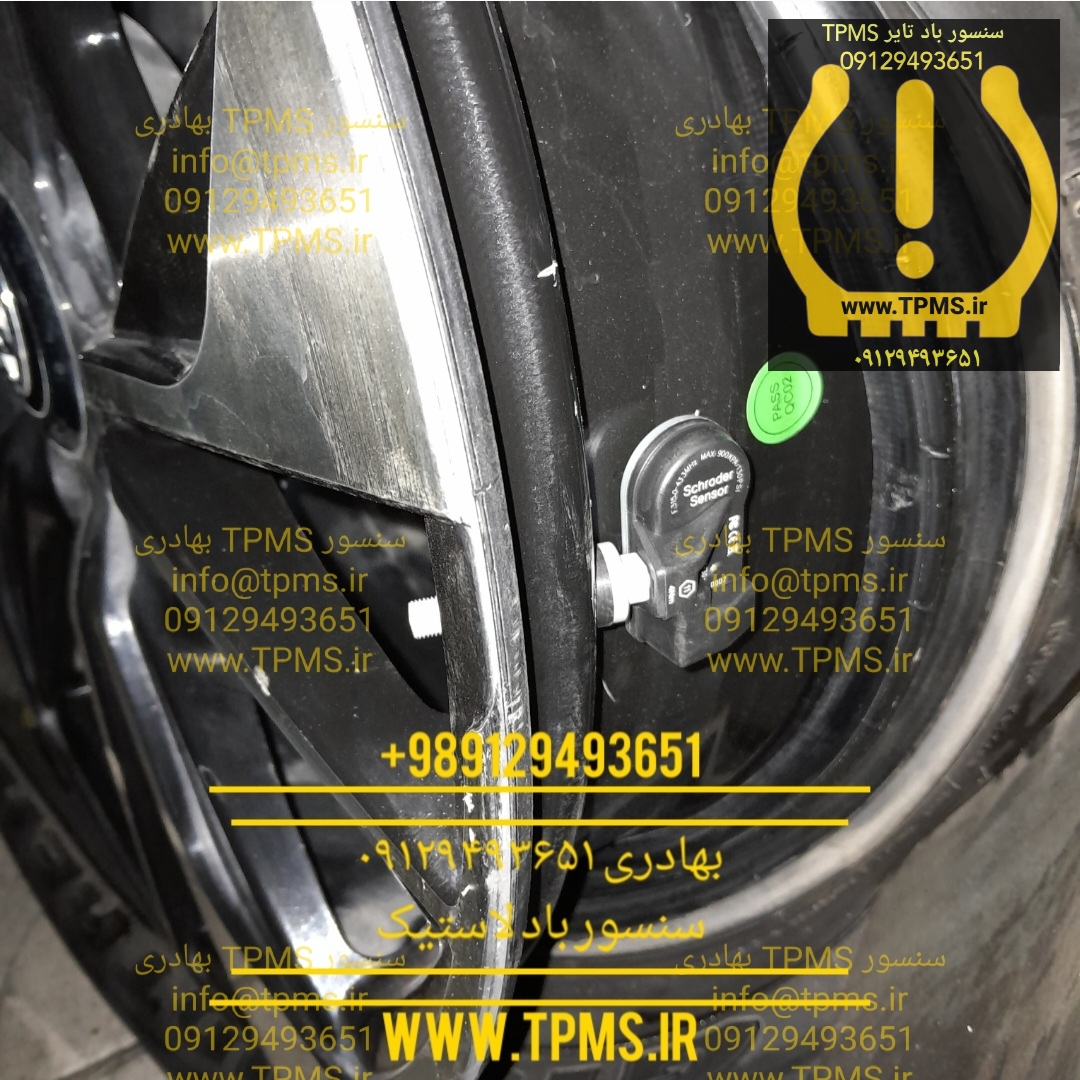 نصب سنسور باد لاستیک لندکروز