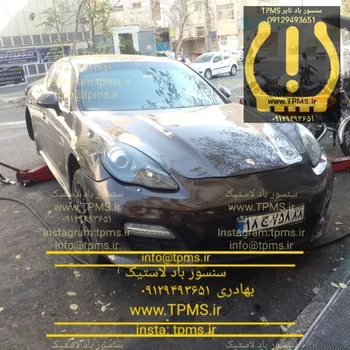 پورشه پانامرا و سنسور باد لاستیک