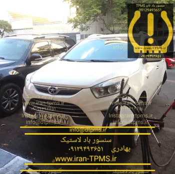 جک اس 5 و سنسور باد لاستیک