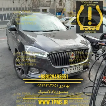 بورگوارد BX7 و سنسور باد لاستیک